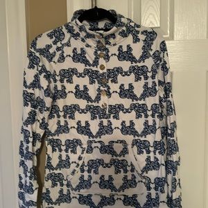 EUC Lilly Pulitzer Skipper Popover Size Small